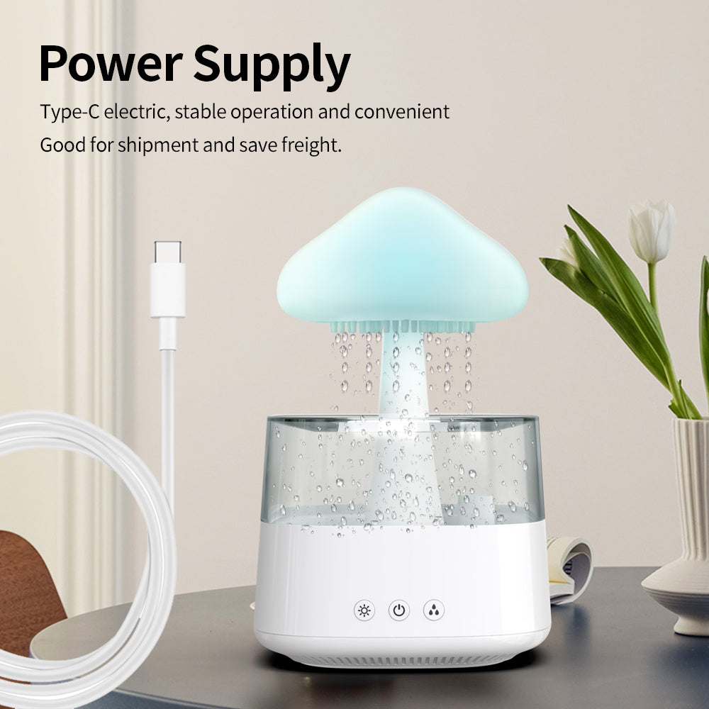 Rain Cloud Mushroom Humidifier