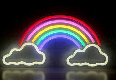 LED Neon Light with Acrylic Back Panel