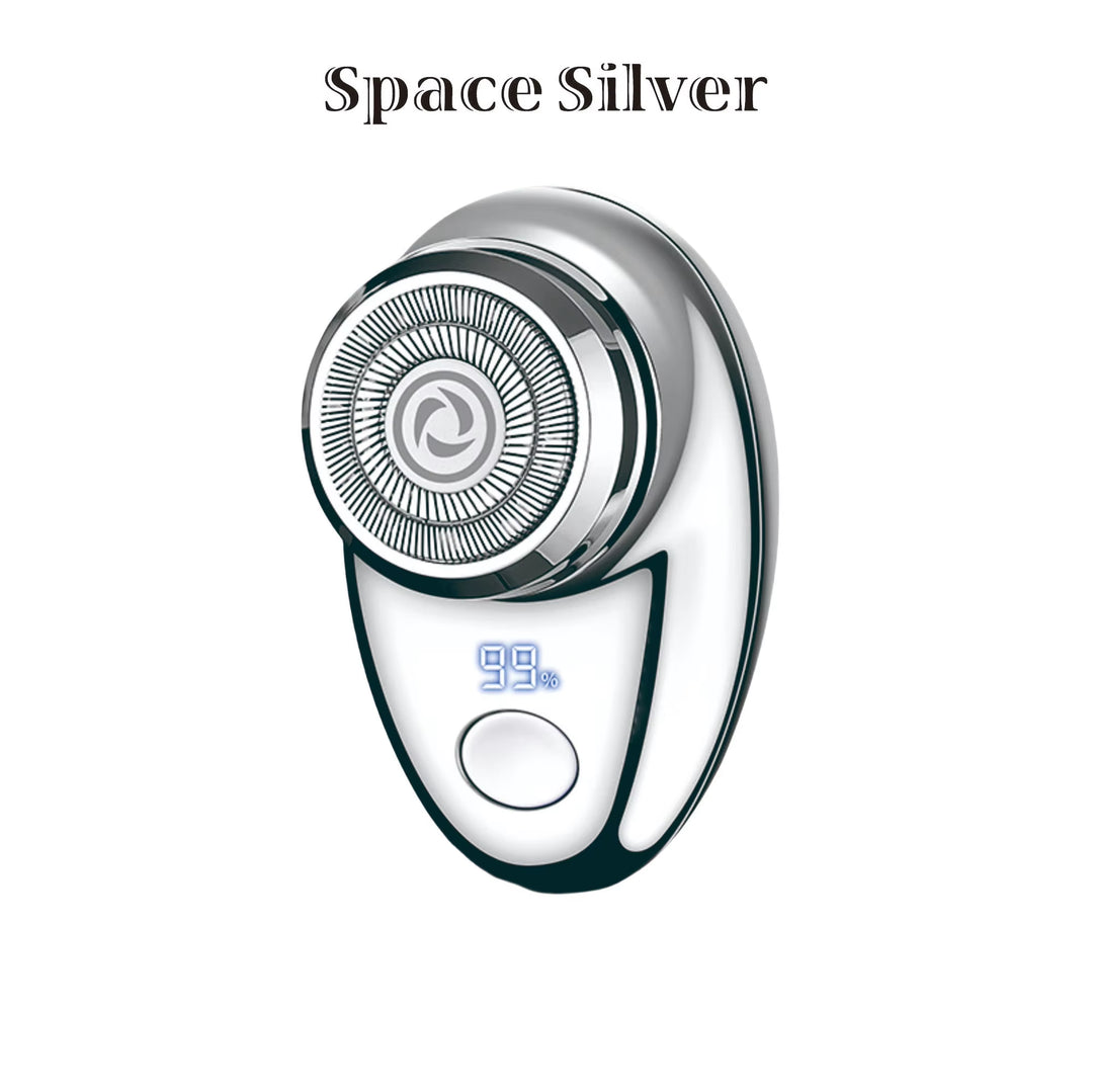 Mini Electric Shaver, Portable Powerful Storm Shaver, USB Charging, Intelligent Battery Display, Lightweight Shaver