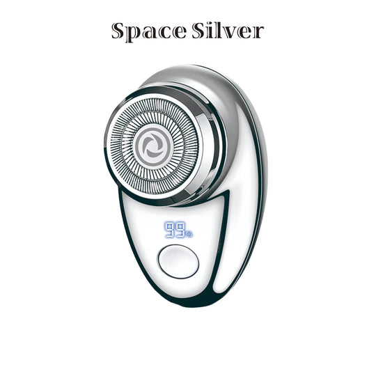 Mini Electric Shaver, Portable Powerful Storm Shaver, USB Charging, Intelligent Battery Display, Lightweight Shaver