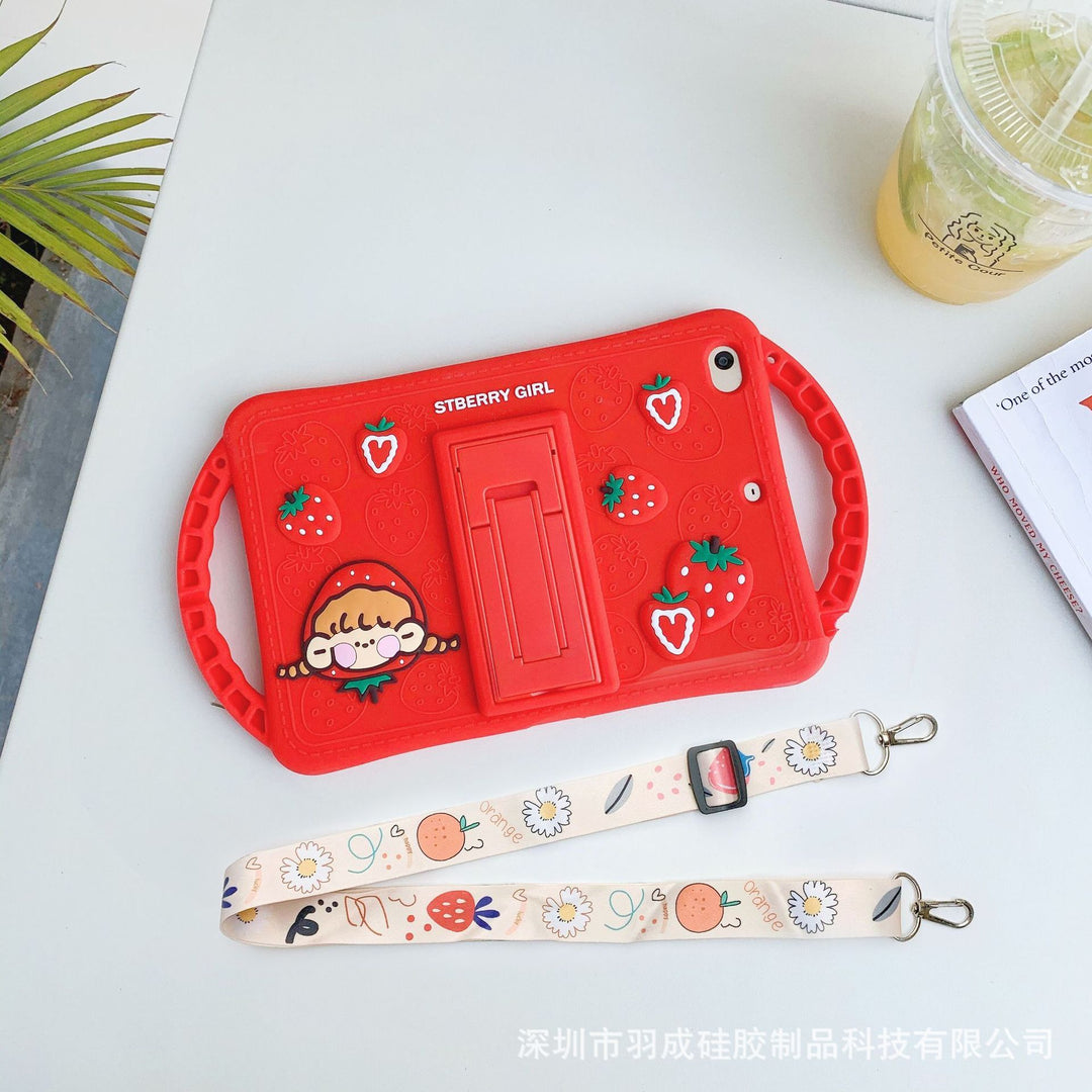Strawberry Girl iPad Case