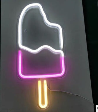 LED Neon Light with Acrylic Back Panel