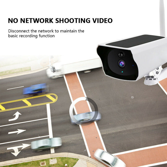Outdoor Solar Powered Security Camera - Jscomfortzstore