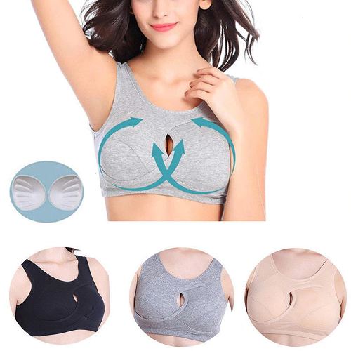 Anti-Sagging Wirefree Bra (Set Of 3) - Jscomfortzstore