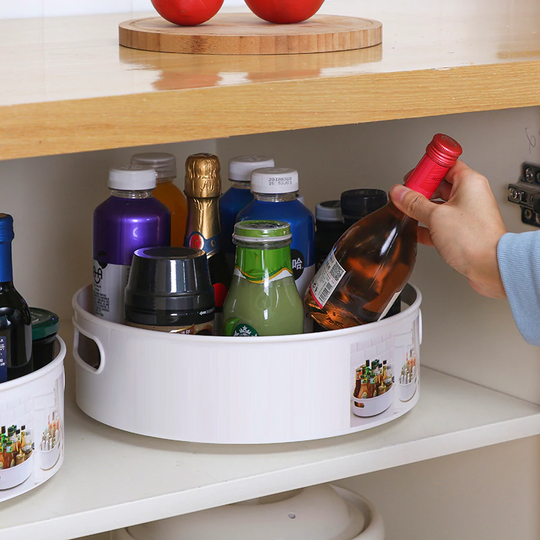 Rotating Storage Rack - Jscomfortzstore