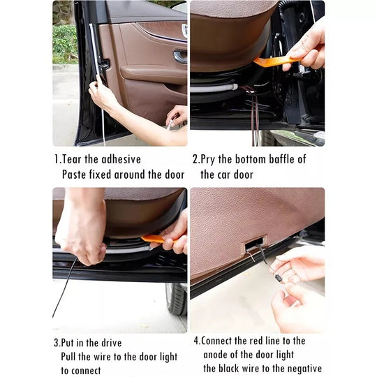 Car door lights Vehicle entrance lighting