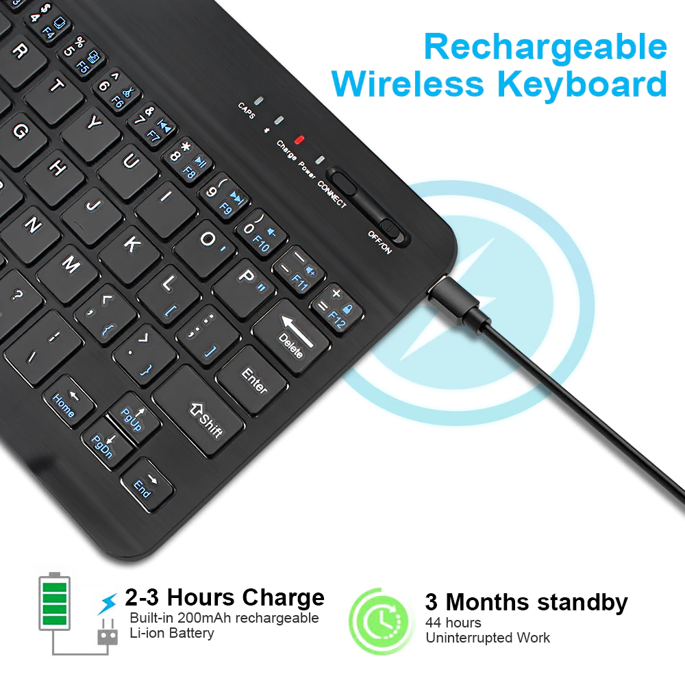 Ultra-Portable Bluetooth Smartphone Keyboard - Jscomfortzstore