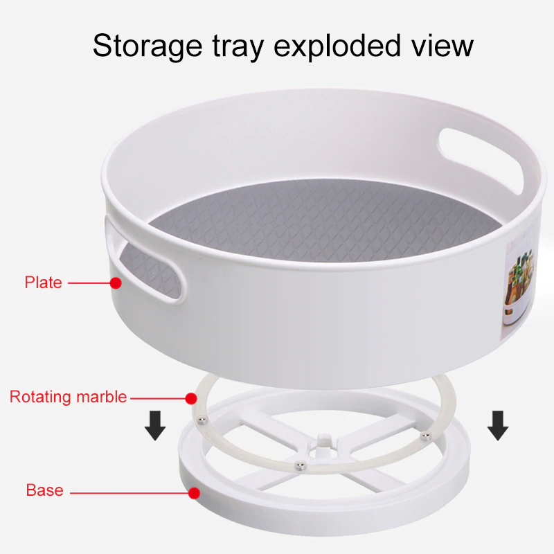 Rotating Storage Rack - Jscomfortzstore