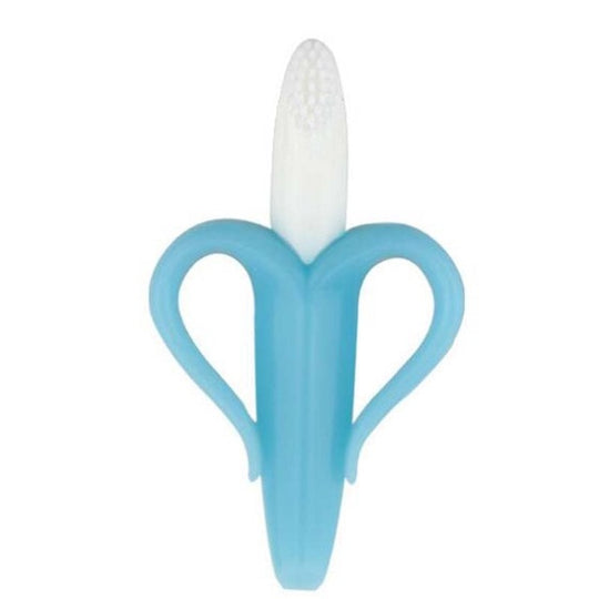 Silicone Toothbrush And Environmentally Safe Baby Teether Teething Ring - Jscomfortzstore