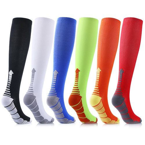 Sports compression socks for men and women  prevents leg swelling  and  is comfortable to wear all day long
