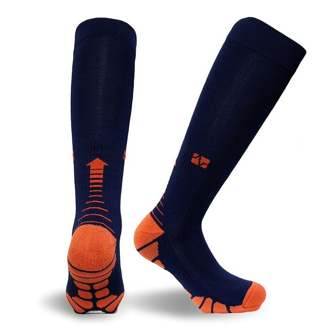 Elegant navy orange