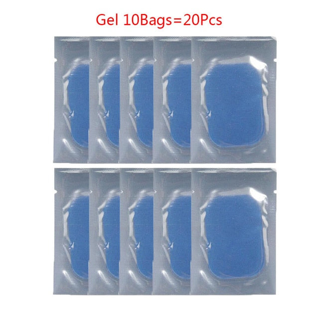 Muscle stimulator gel pads