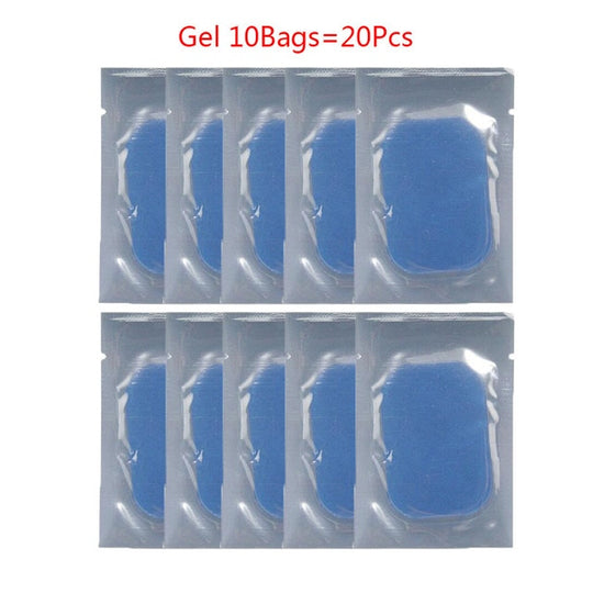 Muscle stimulator gel pads