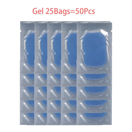 Muscle stimulator gel pads