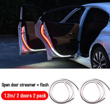 Load image into Gallery viewer, Car Interior Door Welcome Light LED Safety Warning Strobe Signal Lamp Strip 120cm Waterproof 12V Auto Decorative Ambient Lights

