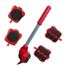 Load image into Gallery viewer, 5Pcs Professional Furniture Mover Tool Set Heavy Stuffs Transport Lifter
