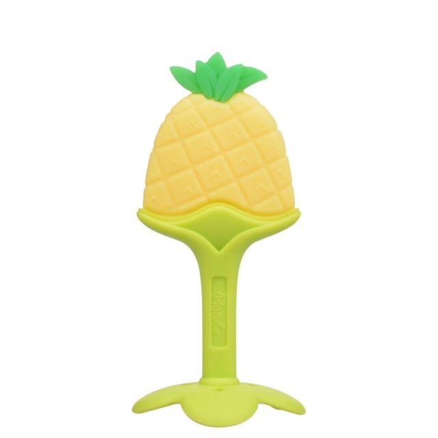 Silicone Toothbrush And Environmentally Safe Baby Teether Teething Ring - Jscomfortzstore