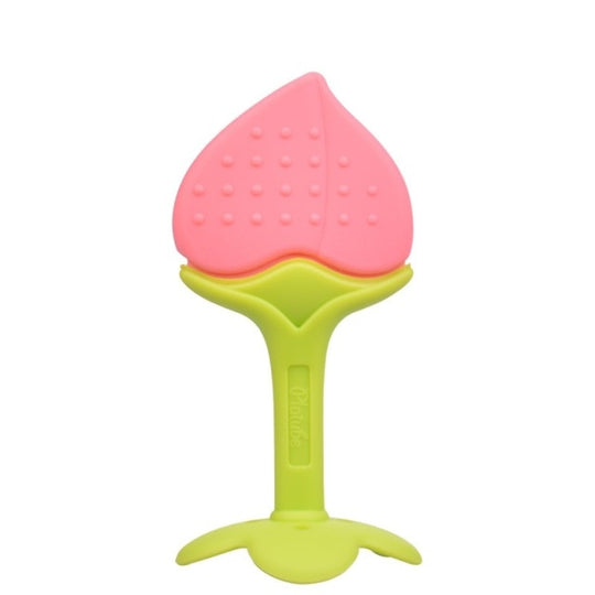 Silicone Toothbrush And Environmentally Safe Baby Teether Teething Ring - Jscomfortzstore