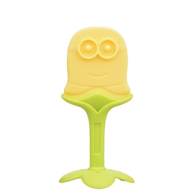 Silicone Toothbrush And Environmentally Safe Baby Teether Teething Ring - Jscomfortzstore