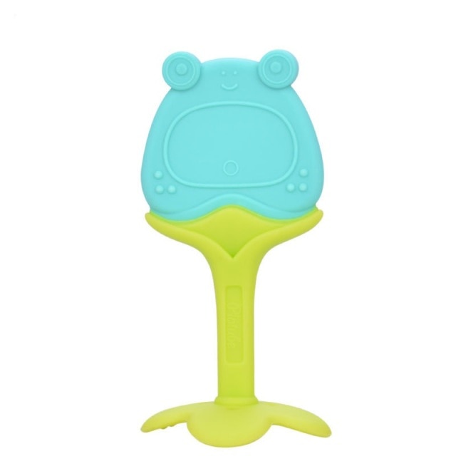 Silicone Toothbrush And Environmentally Safe Baby Teether Teething Ring - Jscomfortzstore