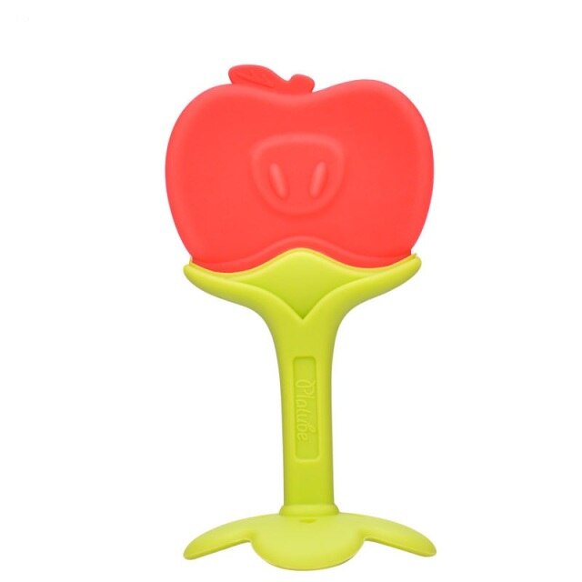Silicone Toothbrush And Environmentally Safe Baby Teether Teething Ring - Jscomfortzstore