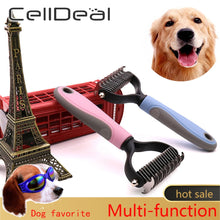 Load image into Gallery viewer, Hair Removal Combo for Dogs Cat Detangles Fur Trimming Dematting Deshedding Brush
