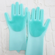 Load image into Gallery viewer, Multifunction Magic Silicone Dish Washing Gloves
