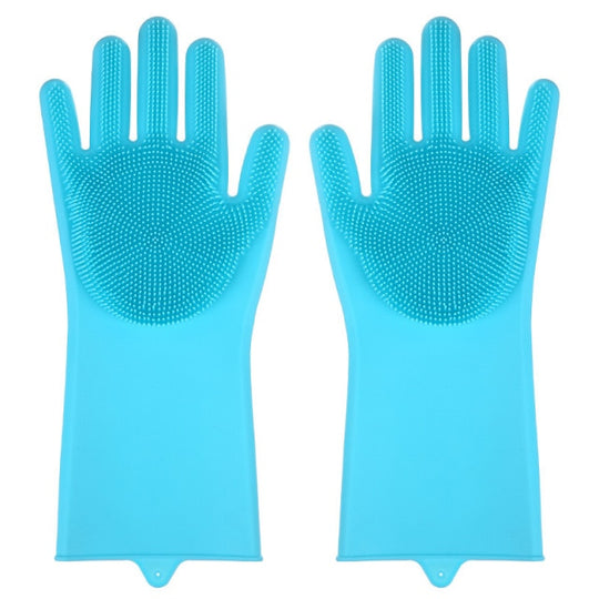 Silicone dish washing gloves