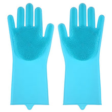 Load image into Gallery viewer, Multifunction Magic Silicone Dish Washing Gloves
