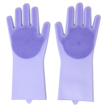 Load image into Gallery viewer, Multifunction Magic Silicone Dish Washing Gloves
