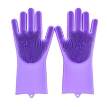 Load image into Gallery viewer, Multifunction Magic Silicone Dish Washing Gloves
