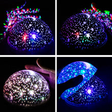 Load image into Gallery viewer, Children Bedroom Star Projector LED Night Lamp
