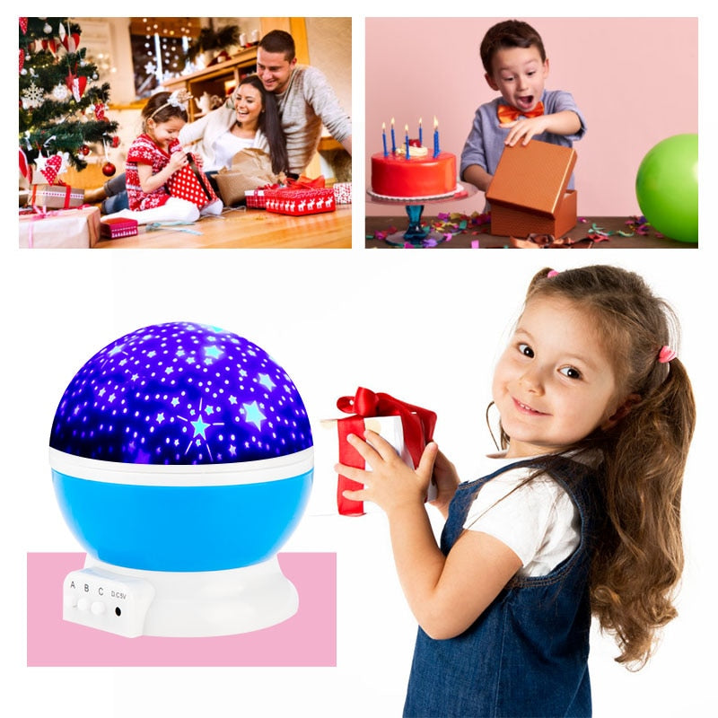 Children Bedroom Starry Sky Projector