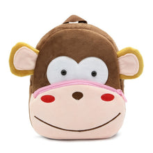 Load image into Gallery viewer, Cartoon Kids Plush Backpacks Mini Kindergarten Schoolbag
