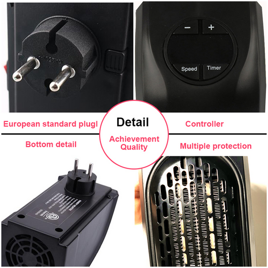 Wall electric heater