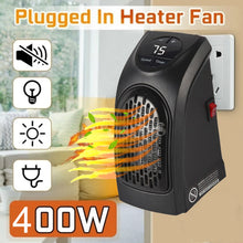 Load image into Gallery viewer, Mini Fan Wall Electric Heater
