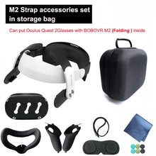 Load image into Gallery viewer, BOBOVR M2 Strap F2 For Oculus Quest 2 Fan Lens No Fog Halo Strap Protective C2 Case Handle Cover For Oculus Quest2 Accessoires
