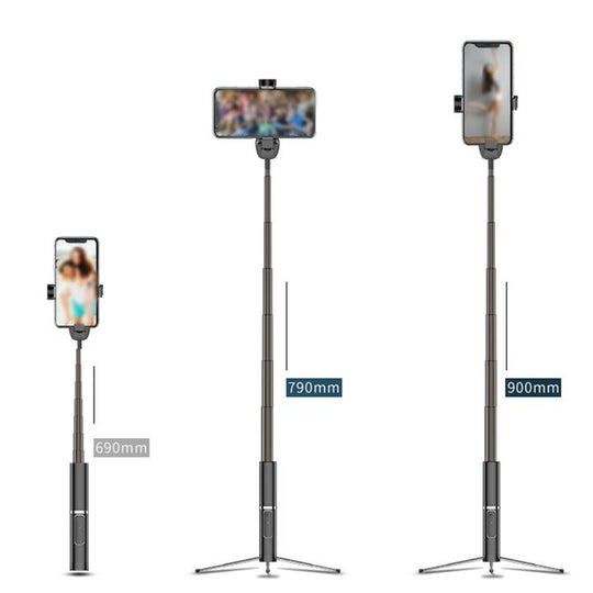 wireless bluetooth selfie stick with tripod